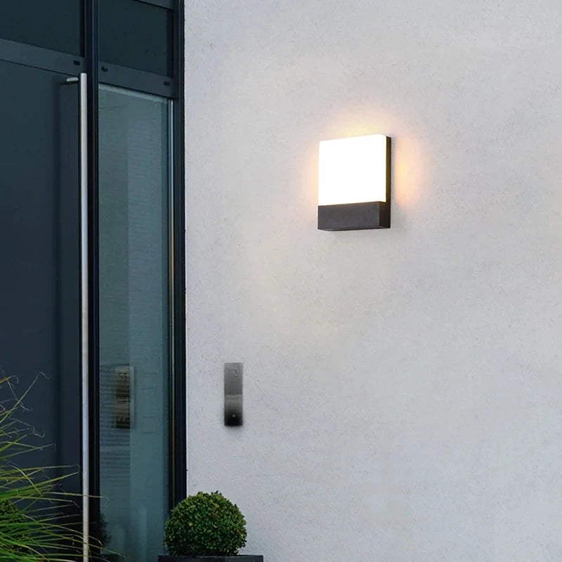 Minimalist Ultra Bright Wall Lamp Outdoor Waterproof IP65 — product photo 4 of 6