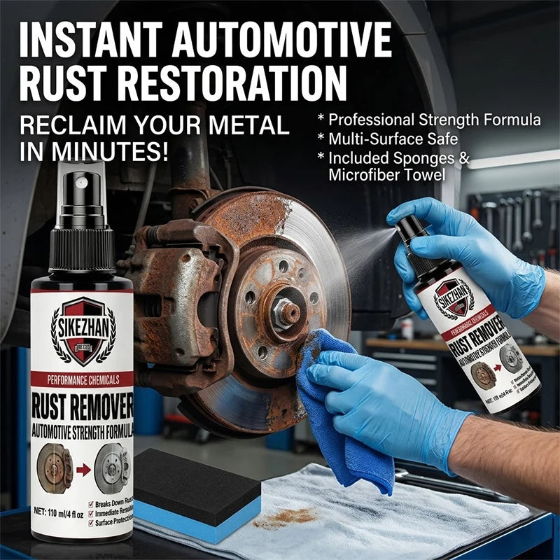 Professional Car Rust Remover Spray Kit for Brake — main product photo