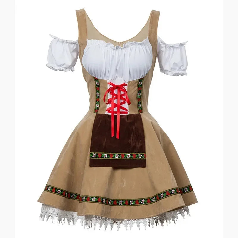 Traditional Couples Oktoberfest Costume Parade Tavern Bartender Waitress — product photo 4 of 6