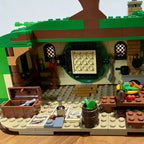 Magic Green Underground Cottage Craft Model With Flower — product photo 5 of 6