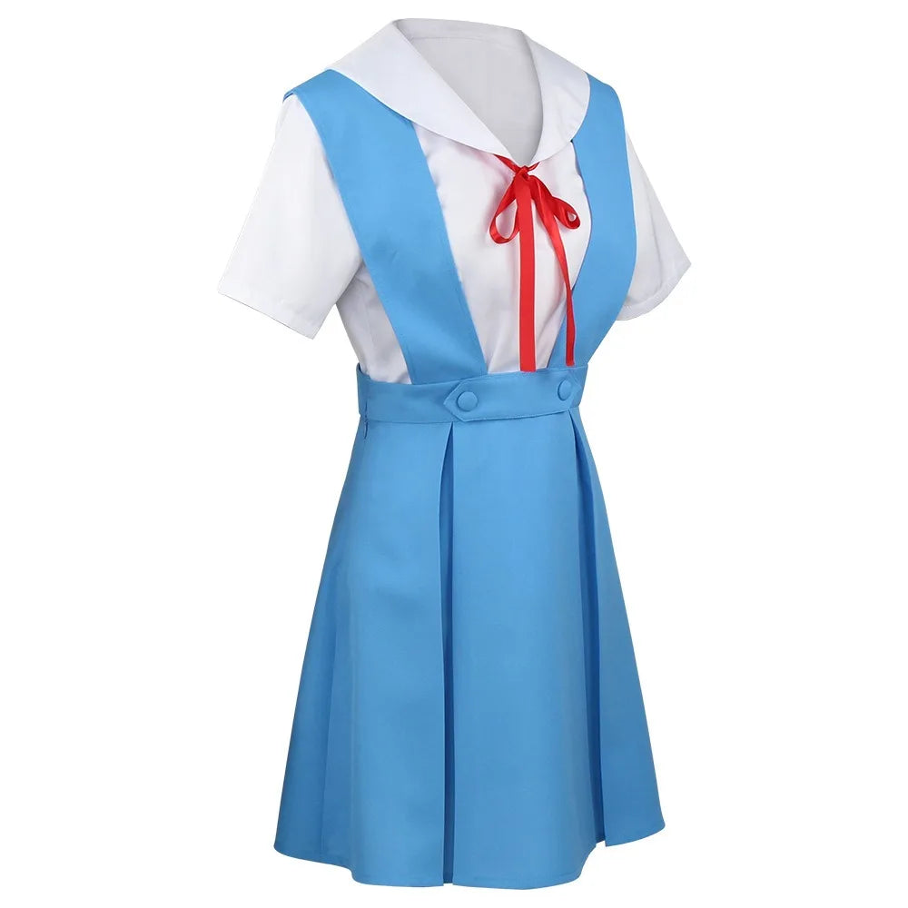 Ayanami Rei Cosplay Dress with Socks Asuka Langley — product photo 5 of 6