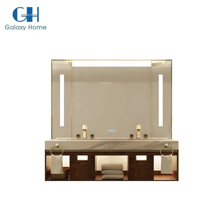Customized Hotel Toilet Funiture Bathroom Cabinet Wall Mounted — product photo 2 of 6