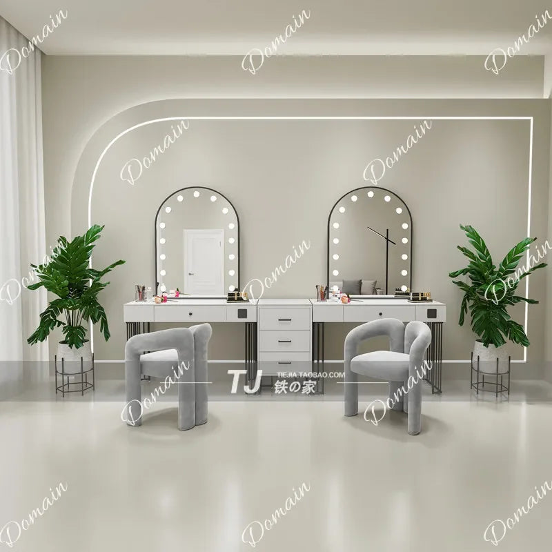 XJ Premium Studio Professional Vanity Table With Lamp — main product photo