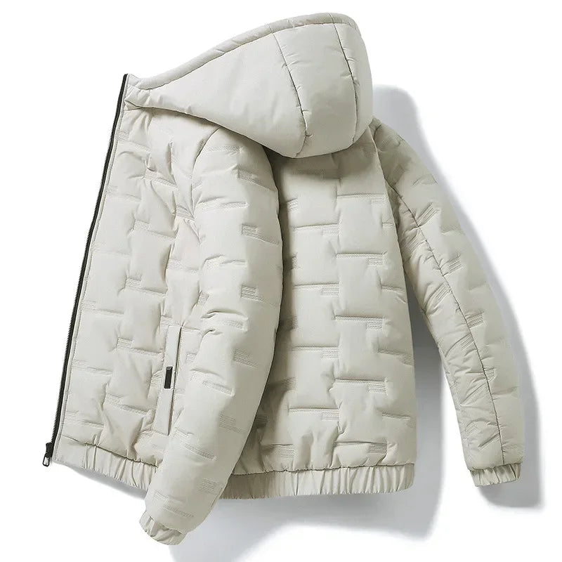 Tracksuit Men Winter Warm Men Down Cotton Jacket — product photo 5 of 6