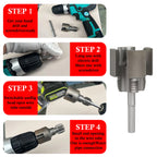 Portable PVC Pipe Threader Tool Metal Internal & — product photo 5 of 6