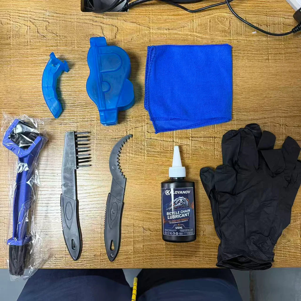 Bicycle Chain Cleaning Kit Professional Bike Maintenance Tool — product photo 6 of 6
