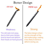 12Pcs/lot 18cm Aluminum Alloy Tent takes Pegs Heavy — product photo 3 of 6