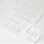 High Quality Acrylic Pen Holder 6 Grids Sorting — product photo 3 of 6