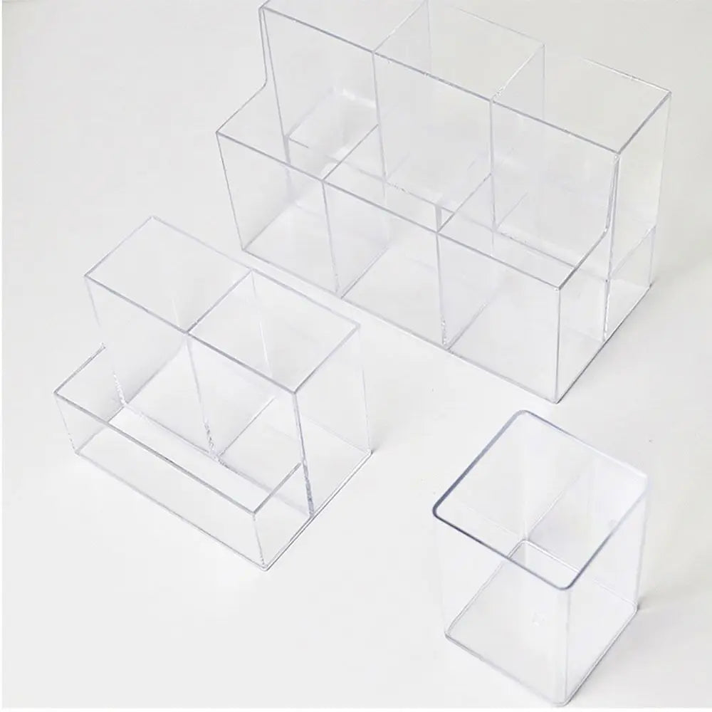 High Quality Acrylic Pen Holder 6 Grids Sorting — product photo 3 of 6