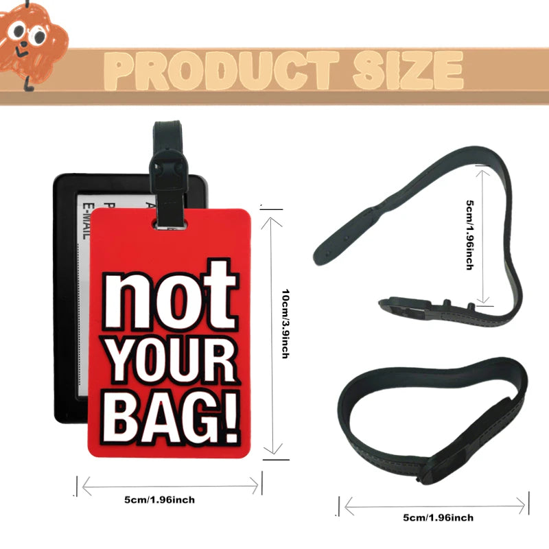 1/7PC Portable Travel Accessories Luggage Travel Tag Silica — product photo 2 of 6
