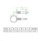1PC Quick Pin Automatic Locking Pin Yacht Accessories — product photo 6 of 6