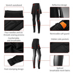 WOSAWE Women Motorcycle Trousers Skirt with Remove Kneepads — product photo 6 of 6