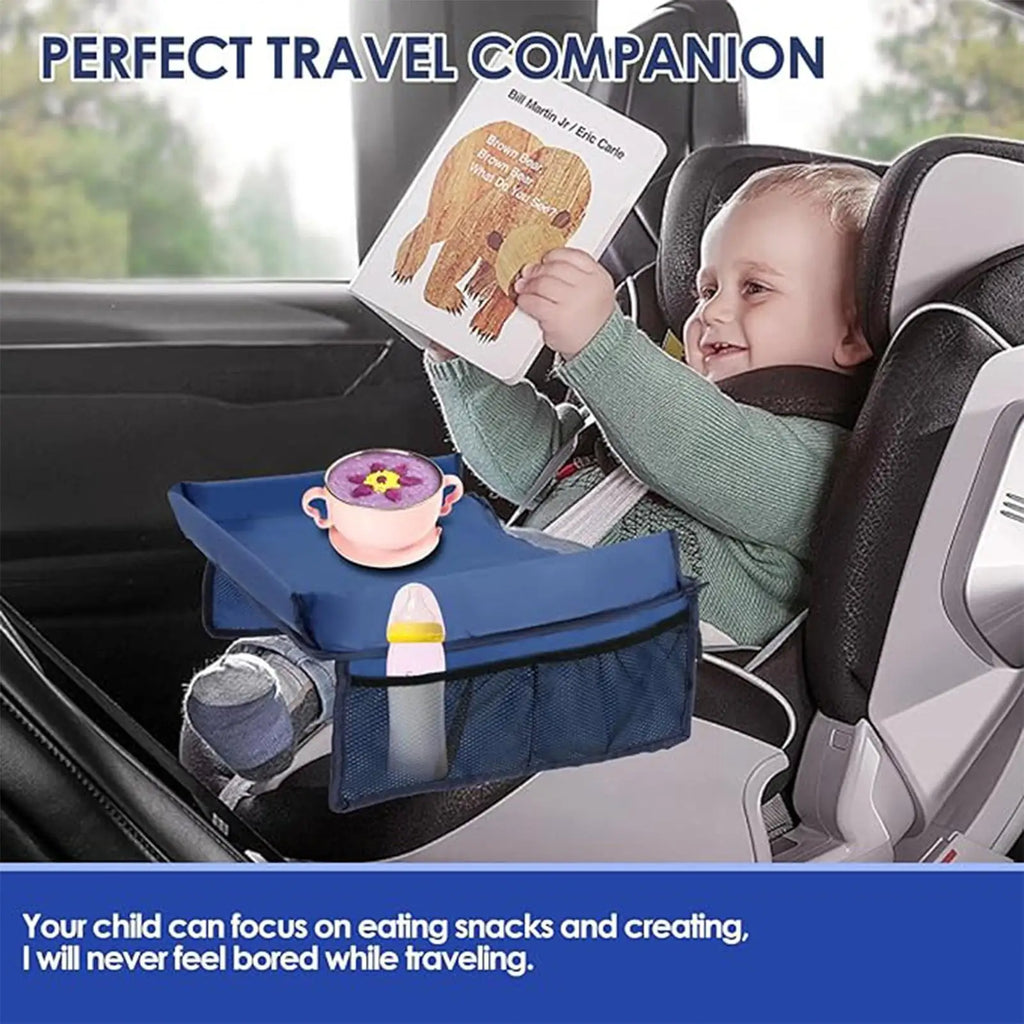 Portable Road Trip Vehicle Table Foldable Kids Adjustable — product photo 2 of 6