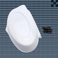 White ABS Plastic Motorbike Battery Side Cover for — main product photo