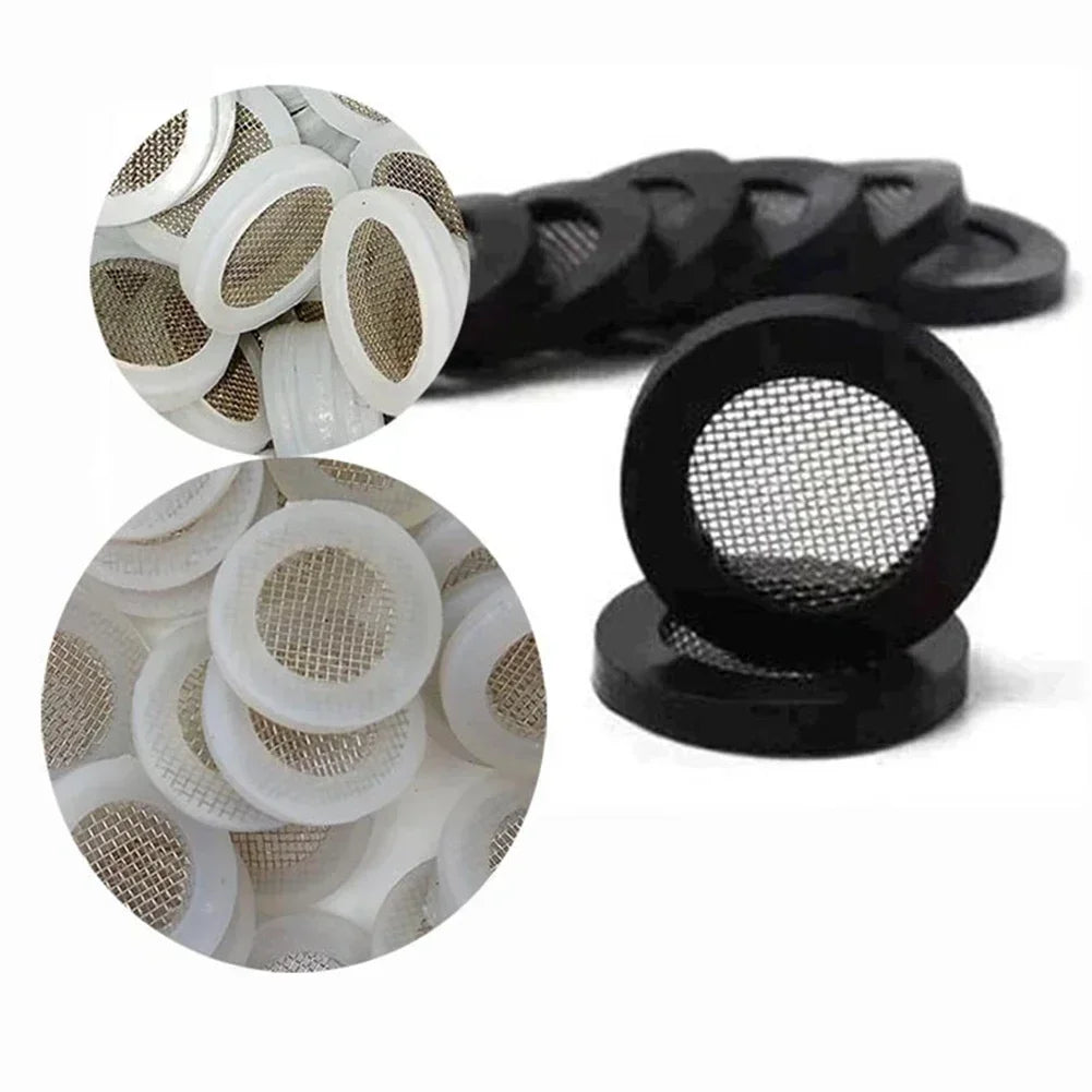10pcs Rubber Gasket With Net 3/4" Shower Head — product photo 2 of 6