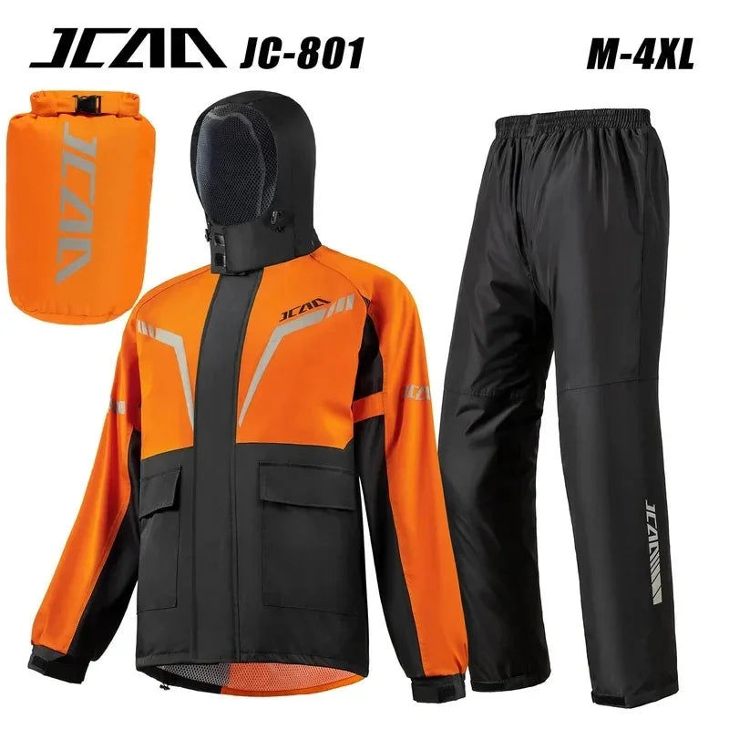 Outdoor Fishing Camping Hiking Rain Suit Fully Waterproof — product photo 3 of 6
