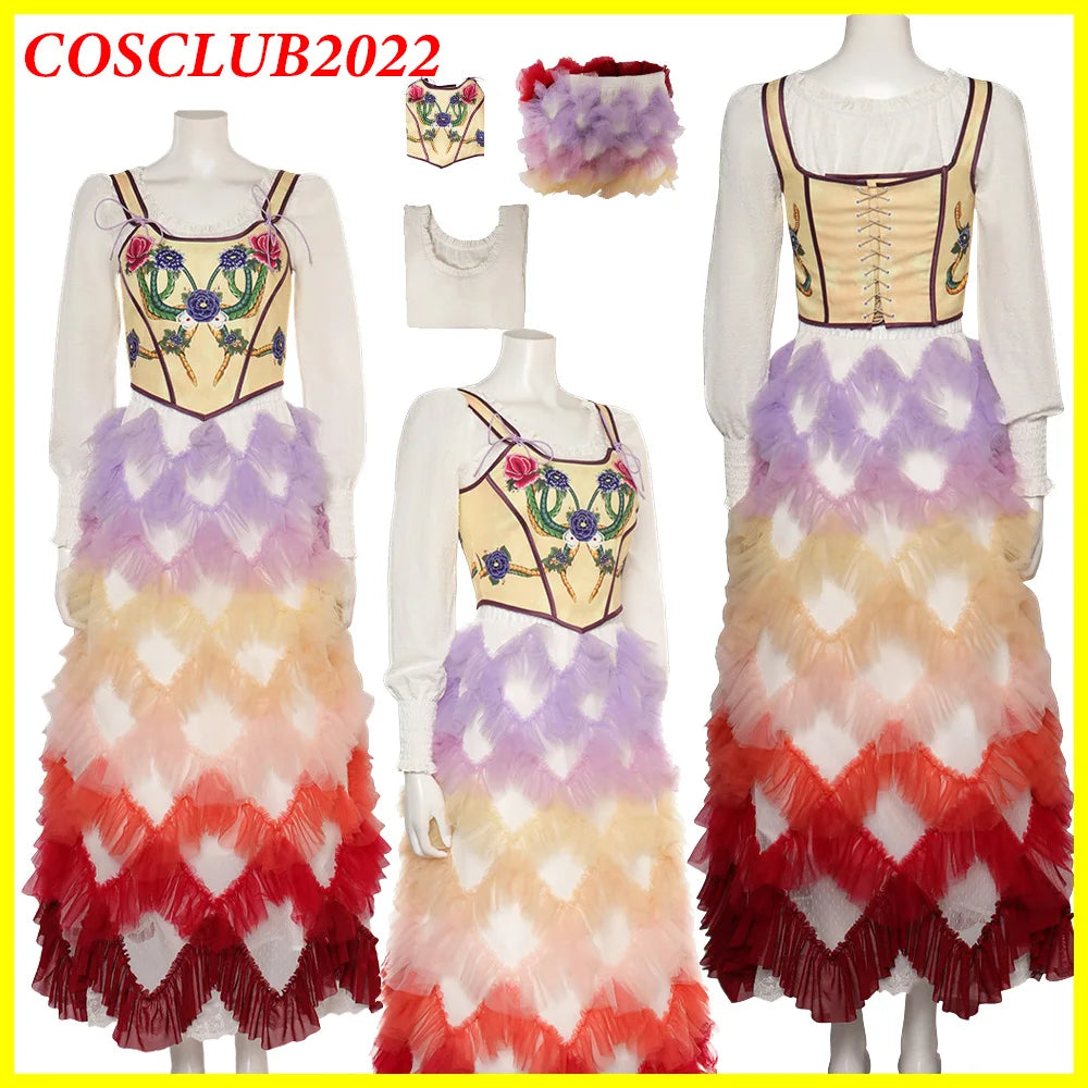 Game Lucy Gray Baird Cosplay Costume Skirt Tops — main product photo