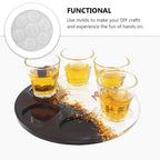 Premium Flexible Silicone Wine Cup Tray Mold for — product photo 2 of 6