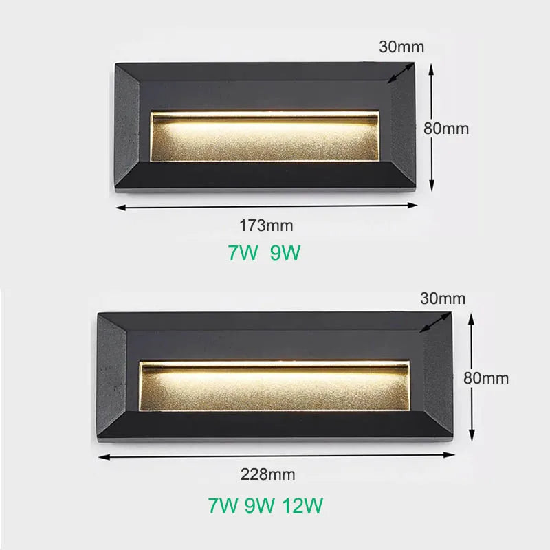 Surface Mounted LED Stair Light Step Light Foot — product photo 6 of 6