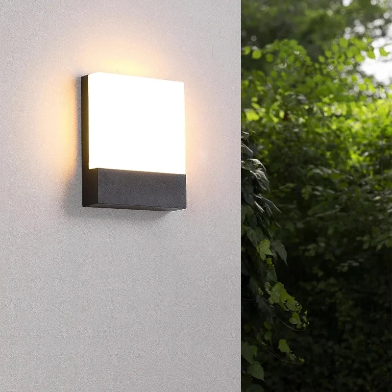 Minimalist Ultra Bright Wall Lamp Outdoor Waterproof IP65 — product photo 3 of 6