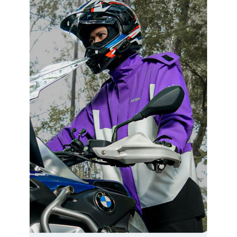SCOYCO Motorcycle Raincoat Suit Men Rainstorm Prevention Split — main product photo