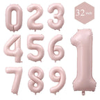 32 Inch Large Number Balloons 0-9 — product photo 5 of 6