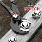 Water Pump Pliers Quick-Release Plumbing Pliers Pipe Wrench — product photo 2 of 6