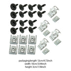 28x Engine Undertray Fixing Clips Screw Kit Professional — product photo 6 of 6