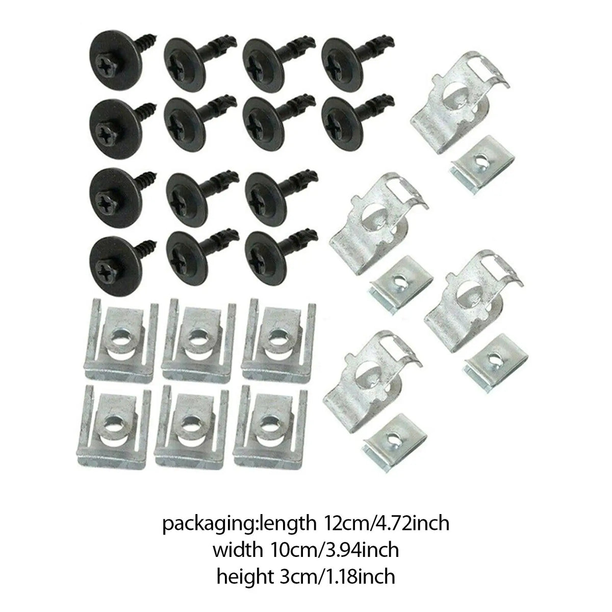28x Engine Undertray Fixing Clips Screw Kit Professional — product photo 6 of 6
