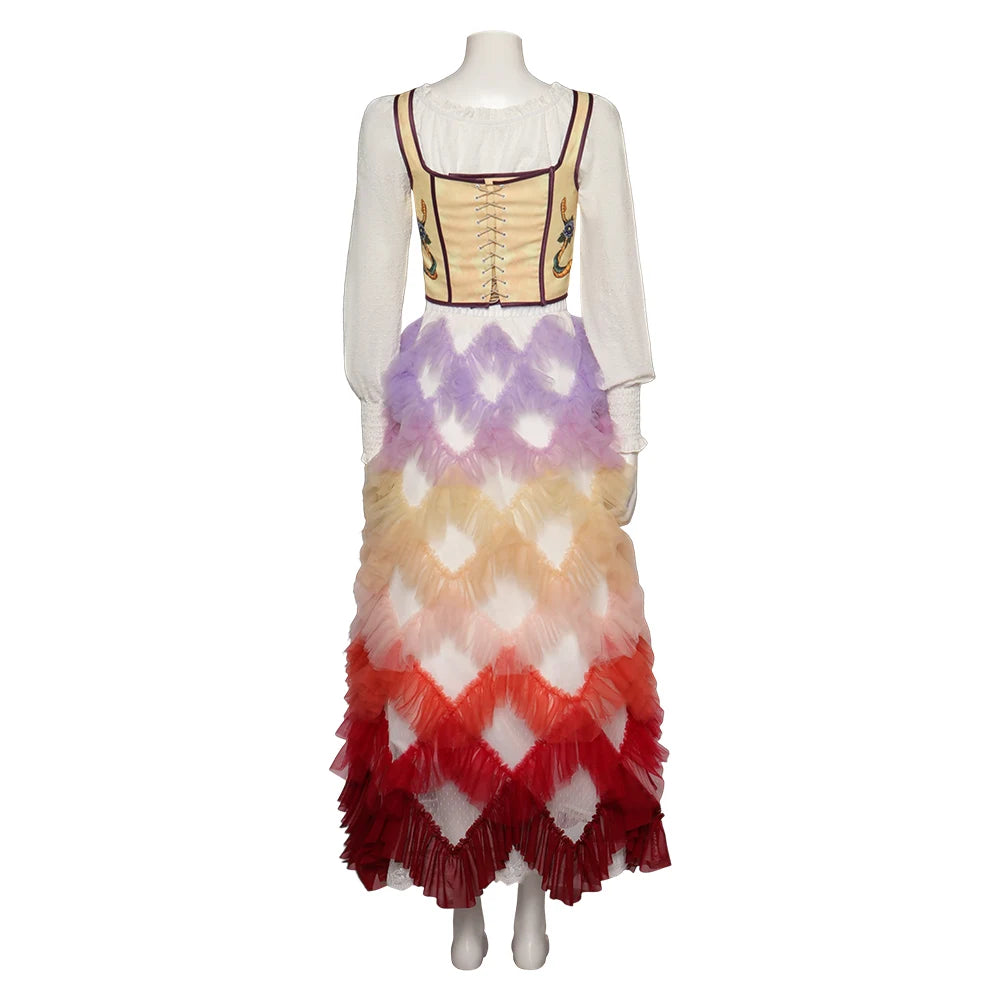 Game Lucy Gray Baird Cosplay Costume Skirt Tops — product photo 4 of 6
