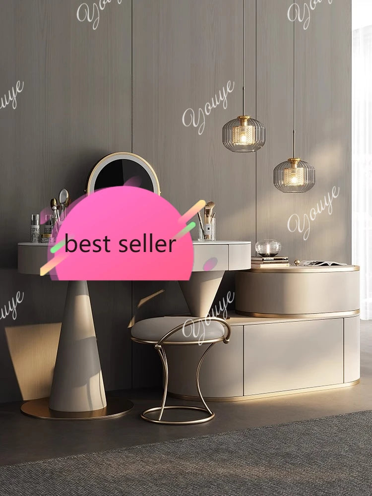 W Premium Light Luxury Storage Solid Wood Chest — main product photo