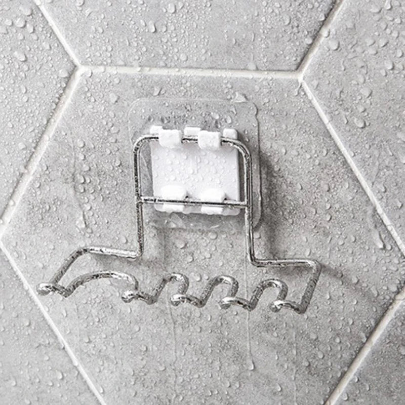 Stainless Steel Toothbrush Holder For Wall Mounted Bathroom — product photo 3 of 6