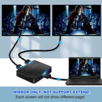 4K HDMI-compatible Splitter 1x2 Video Distributor 1 in