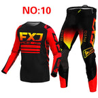 NEW 2025 FXJ black enduro motocross gear set — product photo 4 of 6