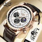LIGE New Mens Watches Top Brand Luxury Men — main product photo