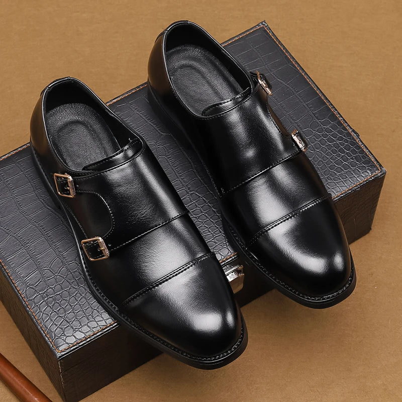 Luxury Brand Casual Leather Men Casual Shoes Fashion — product photo 2 of 6