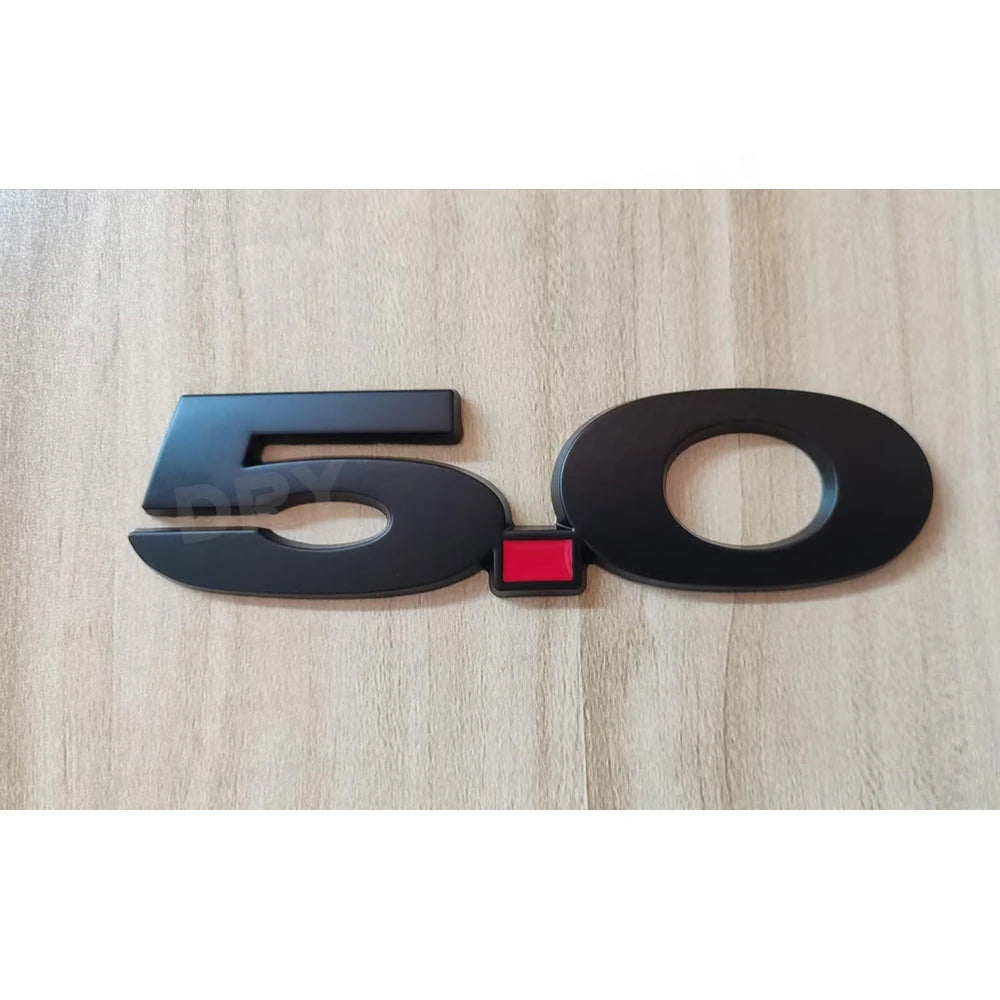 1Pc 3 D 5.0 Emblem Discharge Label Sided — product photo 4 of 6