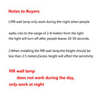 6W/10W/20W PIR Sensor LED Wall Light Outdoor Waterproof — product photo 3 of 6
