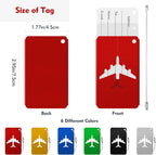 Aluminum Alloy Travel Luggage Tag — product photo 4 of 6