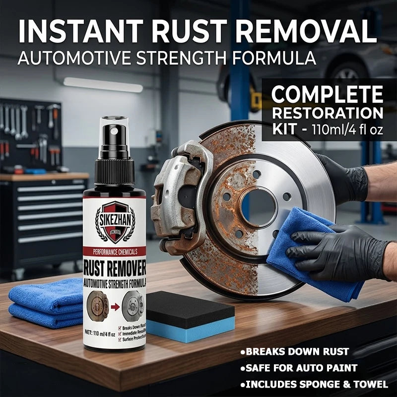 Professional Car Rust Remover Spray Kit for Brake — product photo 2 of 6