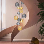 Modern Spiral Chandelier Indoor Light Living Room Villa — product photo 4 of 6