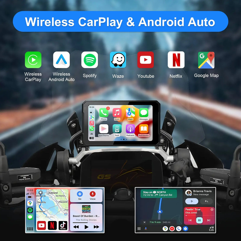 7-inch for BMW Wireless CarPlay Moto Android Auto — product photo 3 of 6