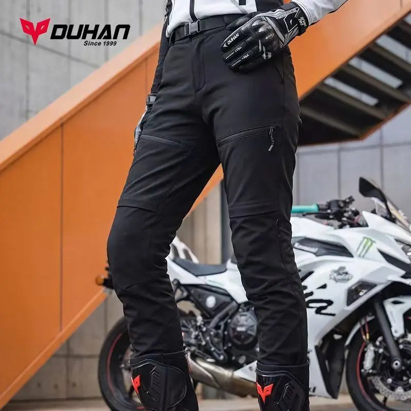 Men's Summer Breathable Motorcycle Riding Pants DUHAN Knight — main product photo