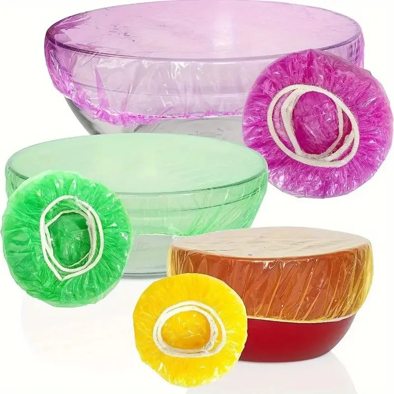 30/60pcs Colorful Elastic Food Storage Covers — main product photo