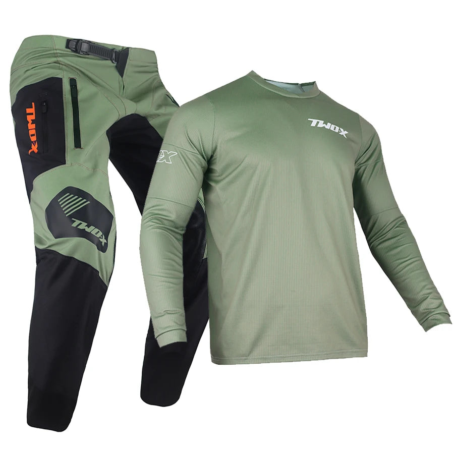 Two-X Motocross Motorbike Racing Jersey Pant Gear Suit — product photo 6 of 6