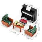 Forest Animal Family Dollhouse Furniture 1/12 Miniature Toys — product photo 5 of 6