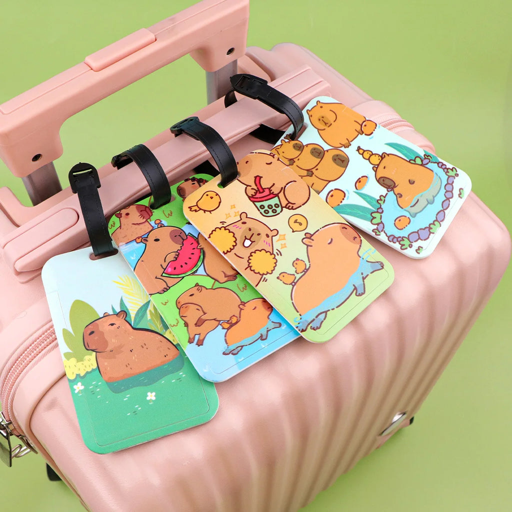 Cute Animal Luggage Tags Suitcase ID Address Name — product photo 4 of 6