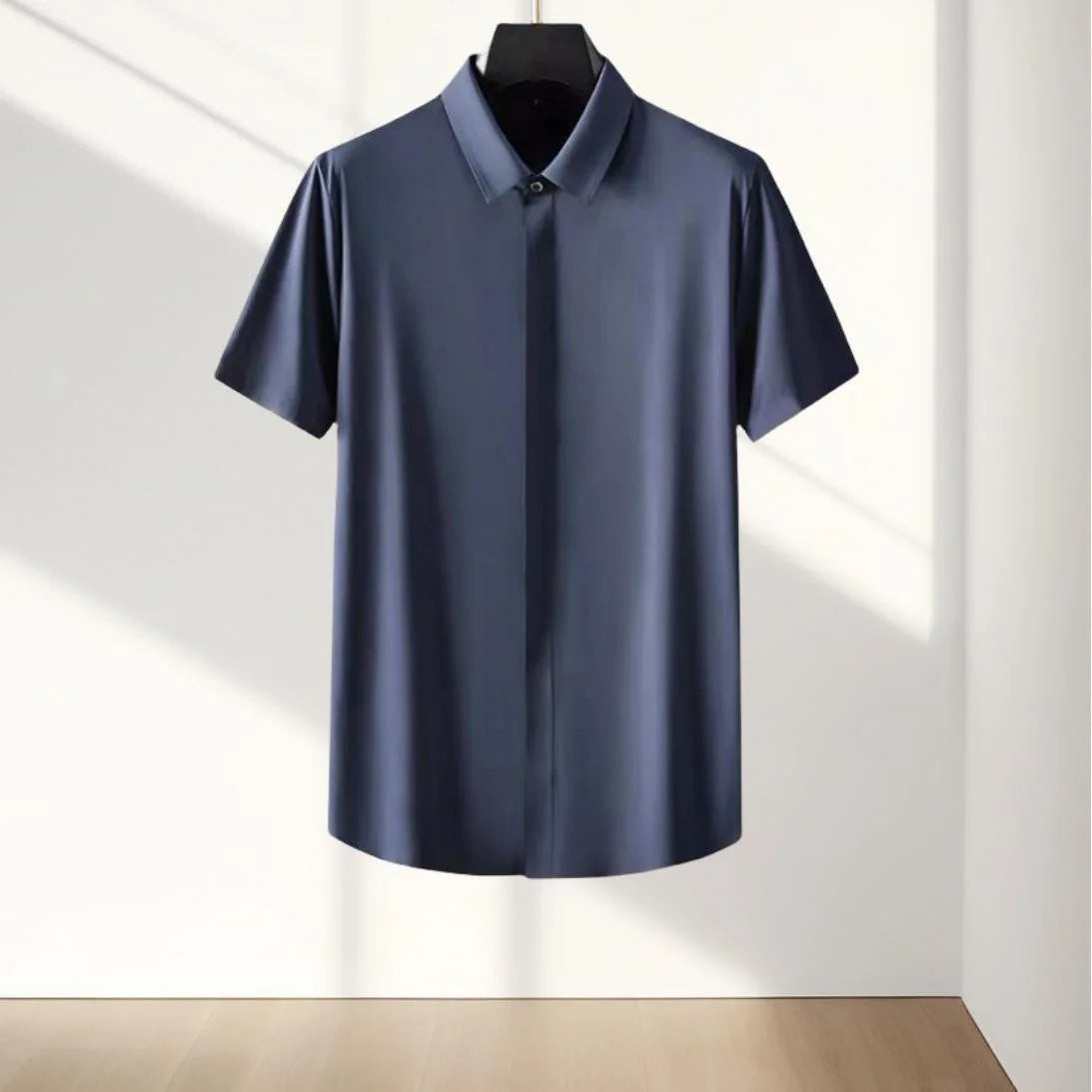 Summer New Fashion Ice Silk Sports Suit Men's — product photo 4 of 6