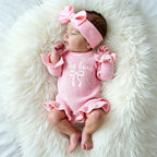 2Pcs Set Knitted Newborn Photography Outfits with Bow — product photo 6 of 6