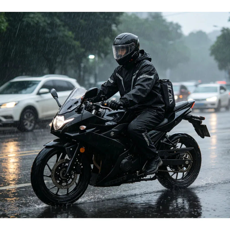 Outdoor Fishing Camping Hiking Rain Suit Fully Waterproof — main product photo